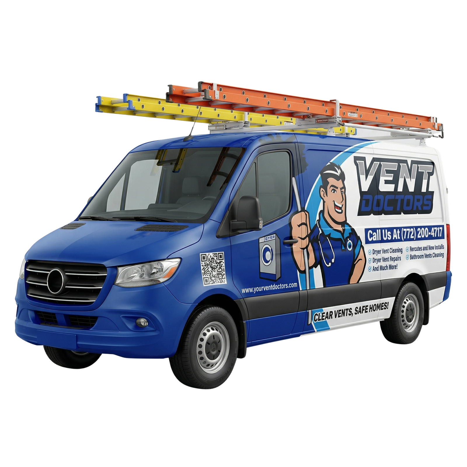 Vent Doctors branded service van