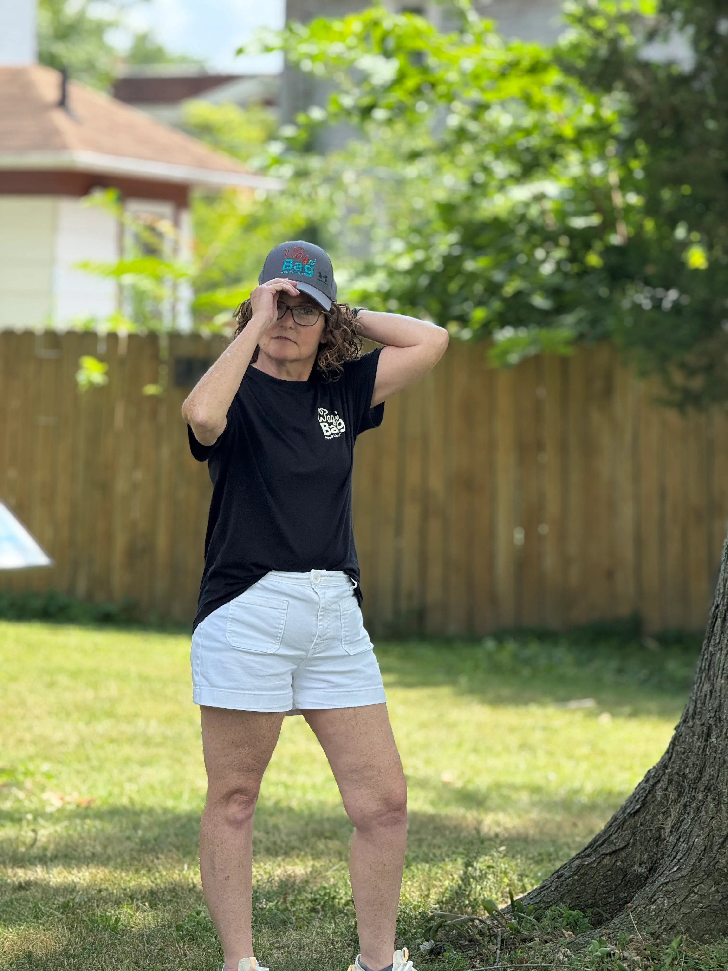 Out in the field keeping yards clean