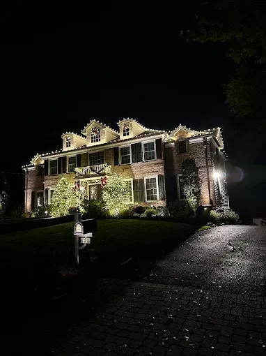 Christmas lighting installed by JVS Christmas Lighting