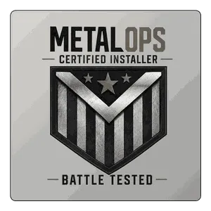 Metal Ops Certified Installer