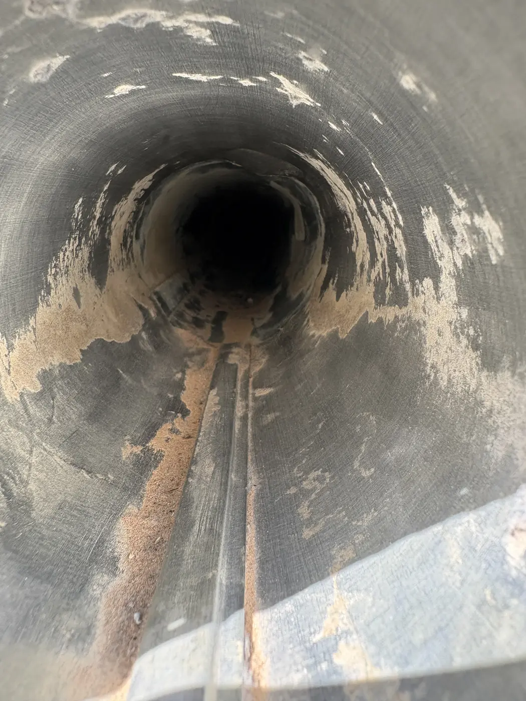 Dryer Vent Cleaning photographed by Aqua Steam