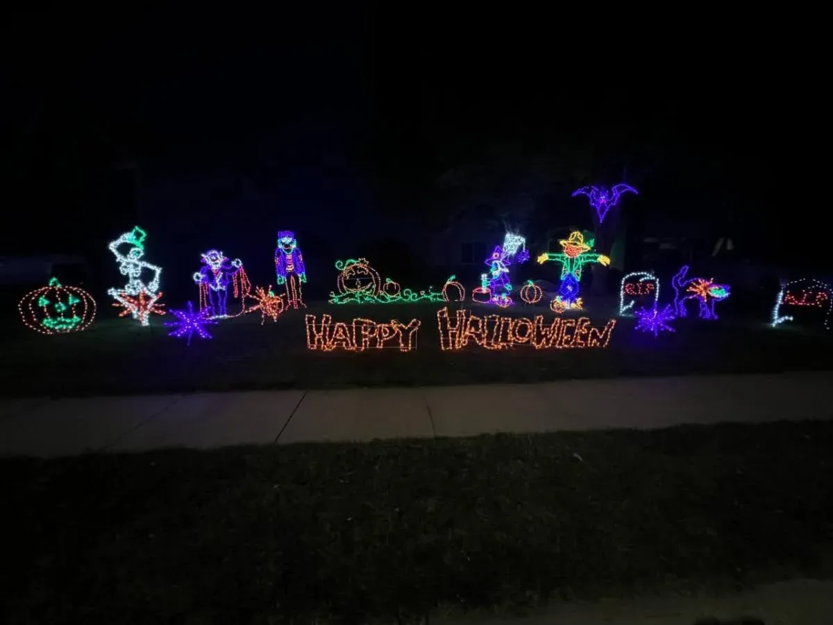 Christmas lighting installed by JVS Christmas Lighting