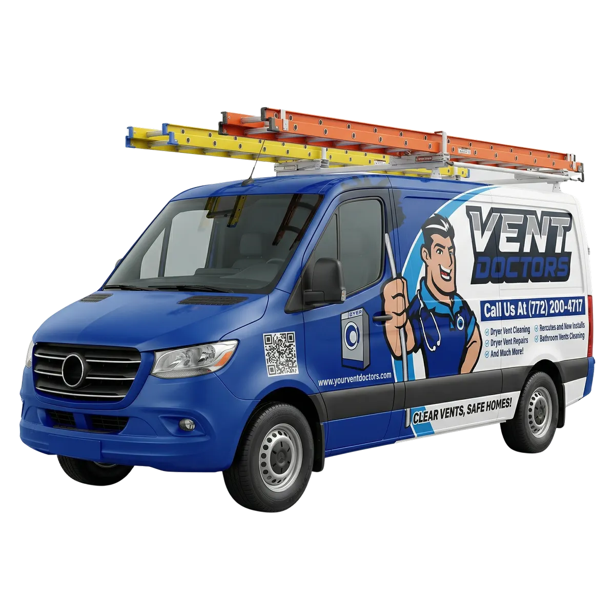 Vent Doctors branded service van