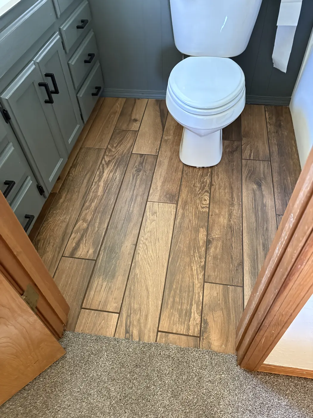 Tile and grout cleaning photograph