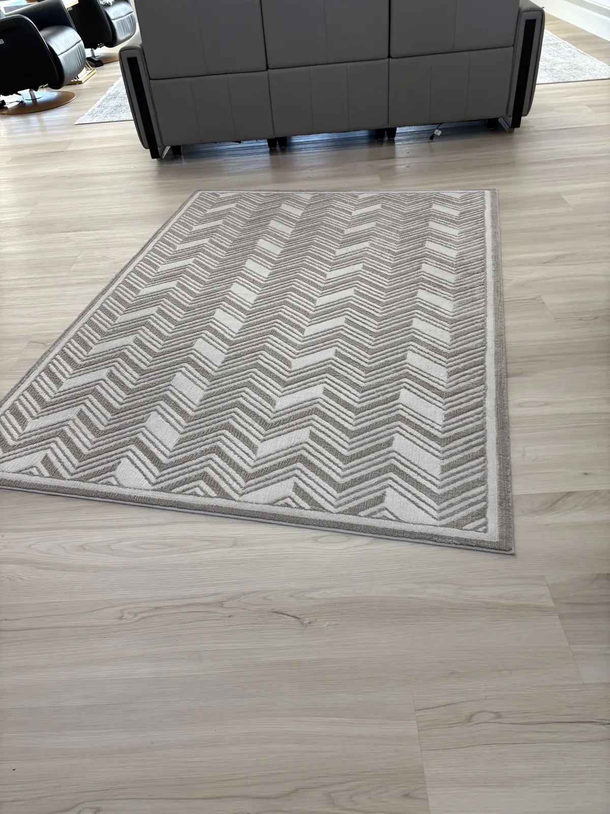 On-Site Area Rug Cleaning work by Aqua Steam